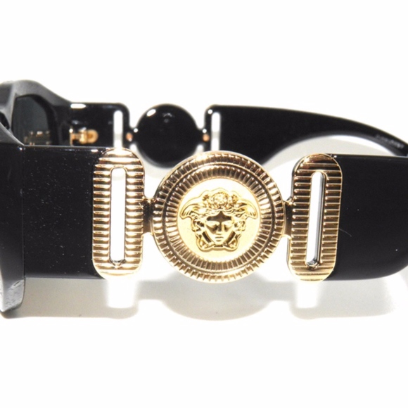 Versace 4361 GB1/87 Black Gold Sunglasses